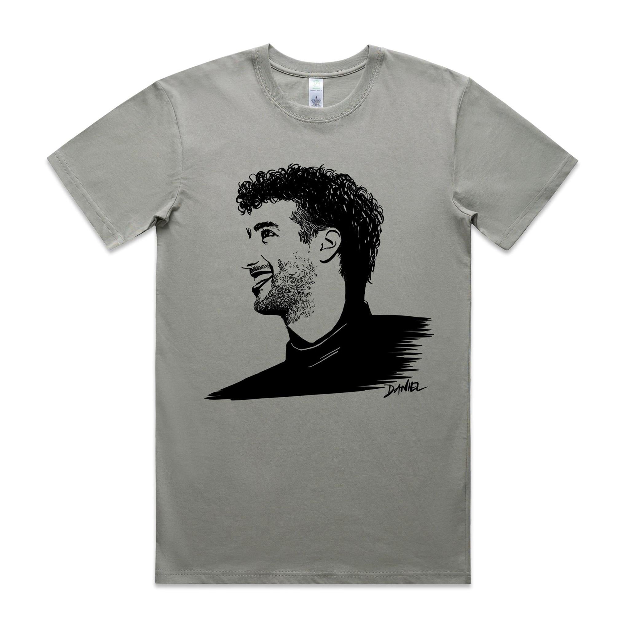 Daniel Ricciardo T-shirt – High Tees Australian icon graphic tee, ethically made in Melbourne. ©High Tees