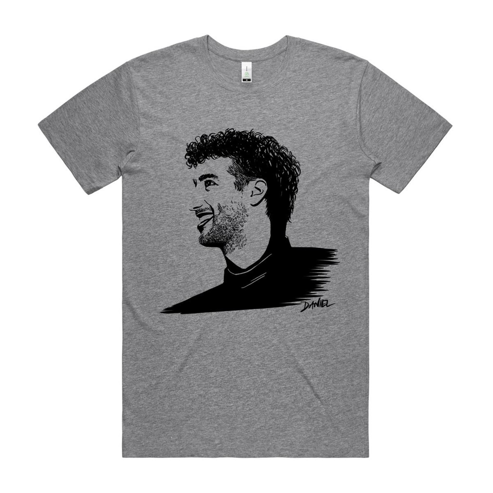 Daniel Ricciardo T-shirt – High Tees Australian icon graphic tee, ethically made in Melbourne. ©High Tees