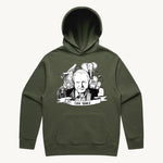 David Attenborough 100 Years Hoodie Army by High Tees