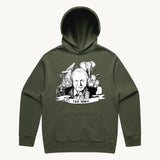 David Attenborough 100 Years Hoodie Army by High Tees