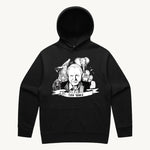 David Attenborough 100 Years Hoodie Black by High Tees