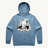 David Attenborough 100 Years Hoodie Blue by High Tees