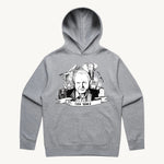 David Attenborough 100 Years Hoodie Grey by High Tees