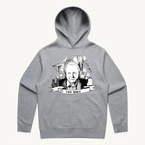 David Attenborough 100 Years Hoodie Grey by High Tees