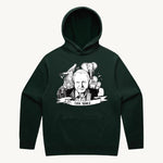 David Attenborough 100 Years Hoodie Pine by High Tees
