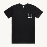 Dingo Black Regular T shirt by High Tees.