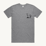 Dingo Gray Regular T shirt by High Tees.