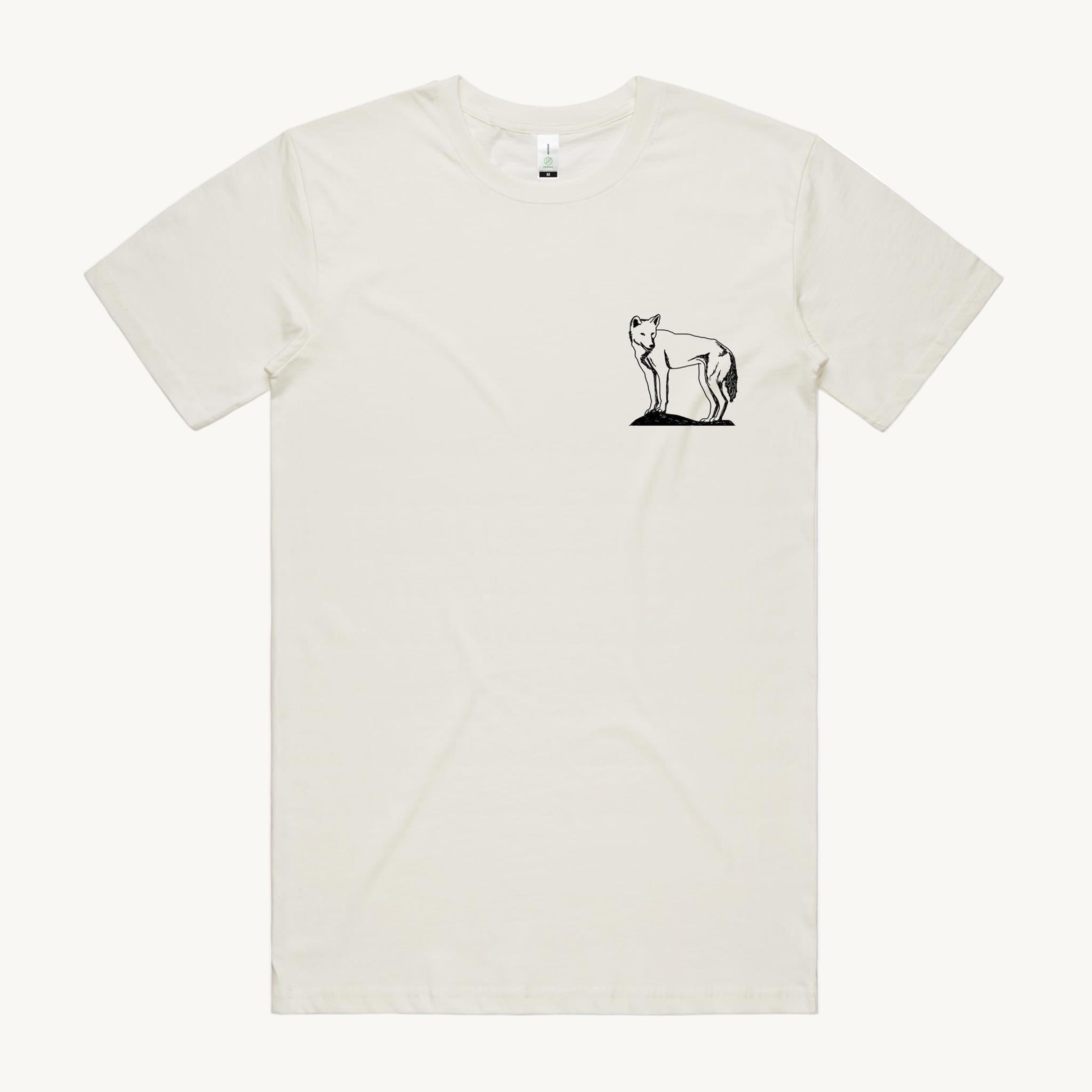 Dingo Natural Regular T shirt by High Tees.