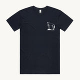 Dingo Navy Regular T shirt by High Tees.