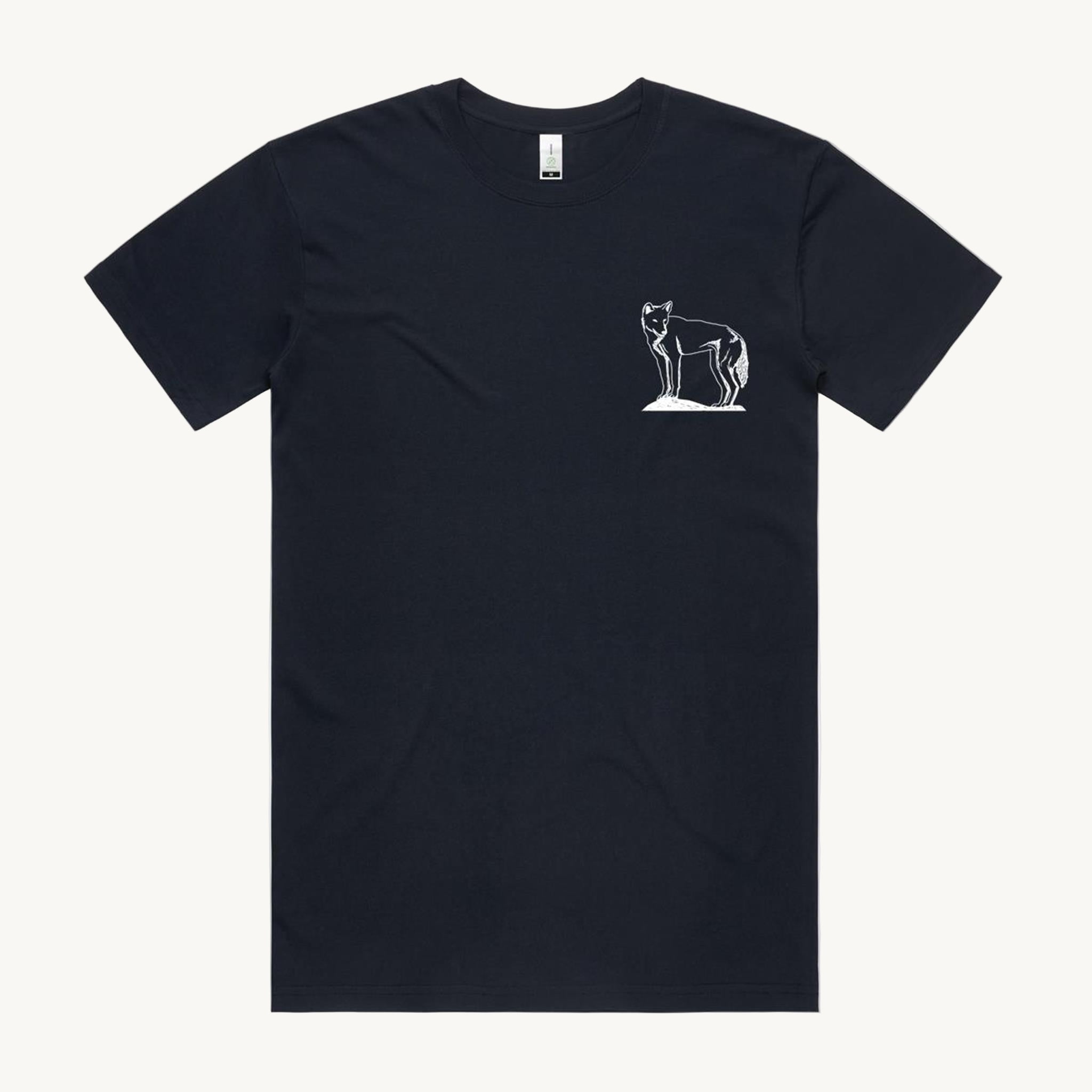 Dingo Navy Regular T shirt by High Tees.