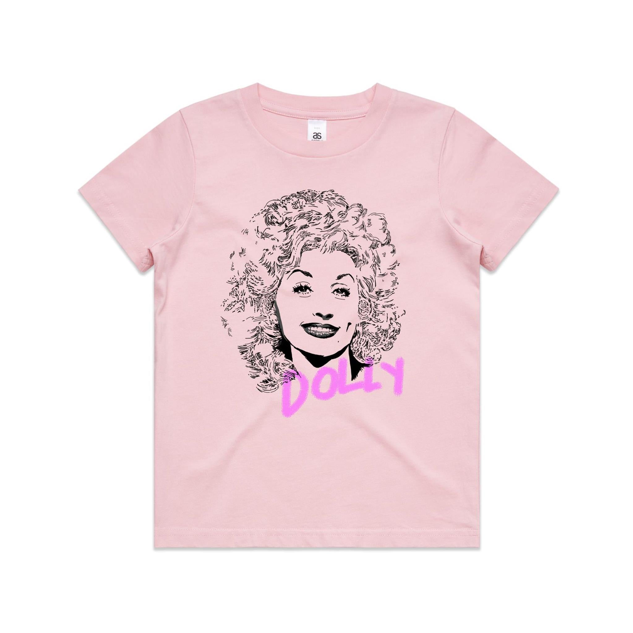 Dolly Kids T shirt Pink by High Tees