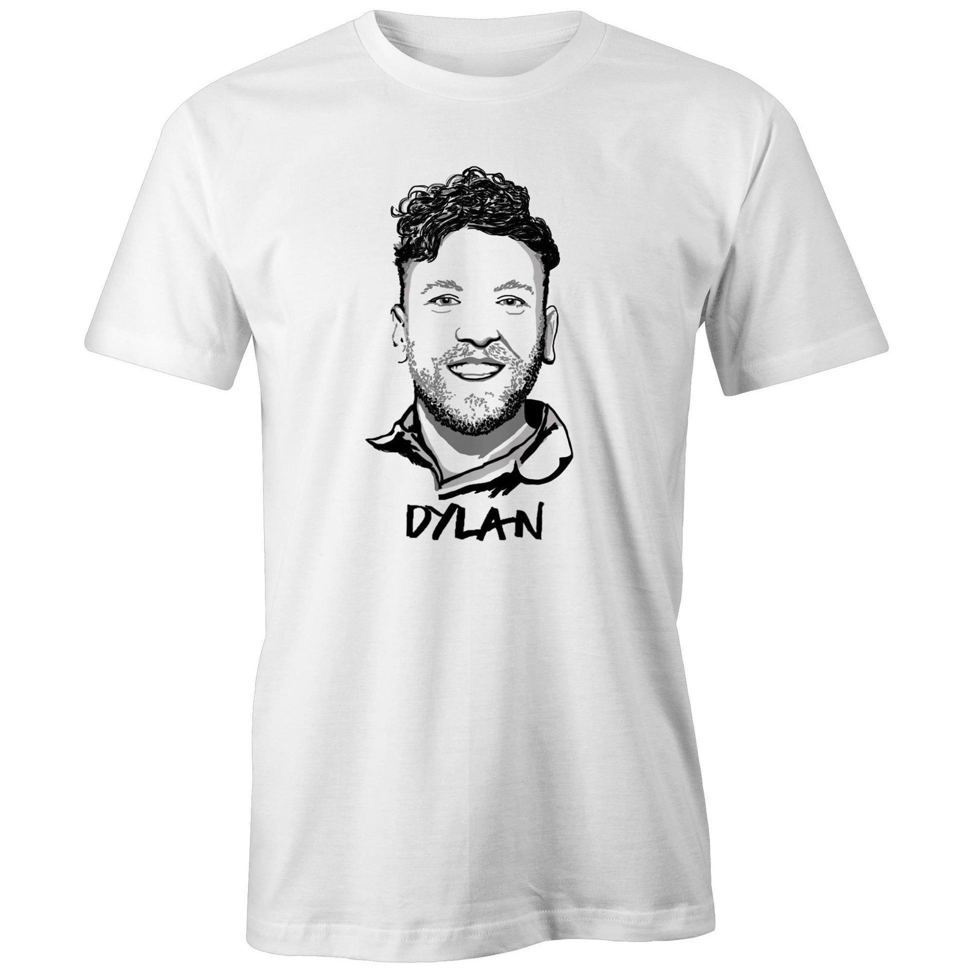 Dylan Alcott T-shirt by High Tees. Ethically made in Melbourne from 100% GOTS organic cotton. 10% donated to West Welcome Wagon. ©High Tees