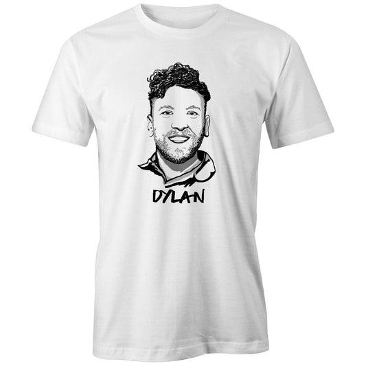 Dylan Alcott T-shirt by High Tees. Ethically made in Melbourne from 100% GOTS organic cotton. 10% donated to West Welcome Wagon. ©High Tees