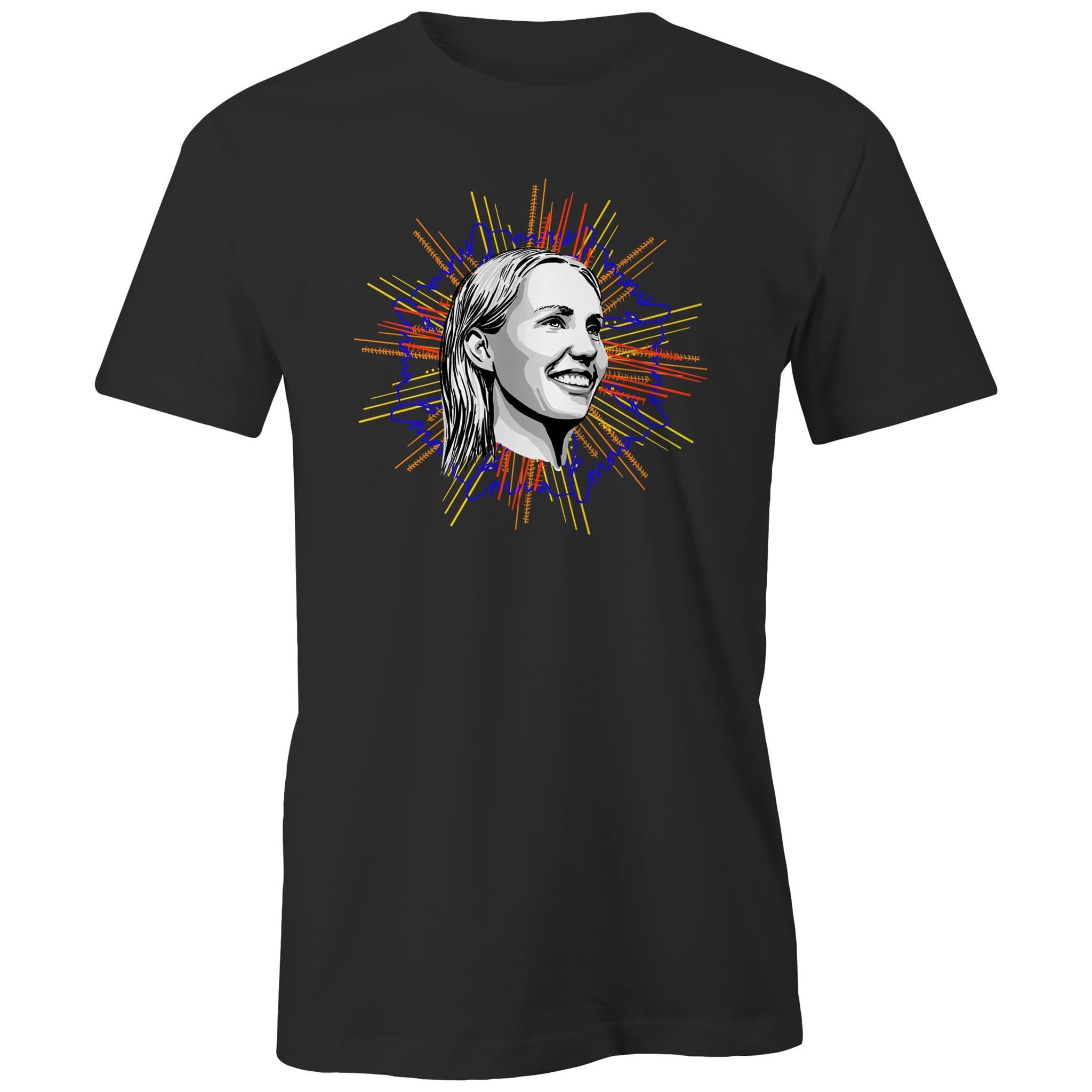 Emma McKeon T-shirt – High Tees Australian icon graphic tee, ethically made in Melbourne. ©High Tees
