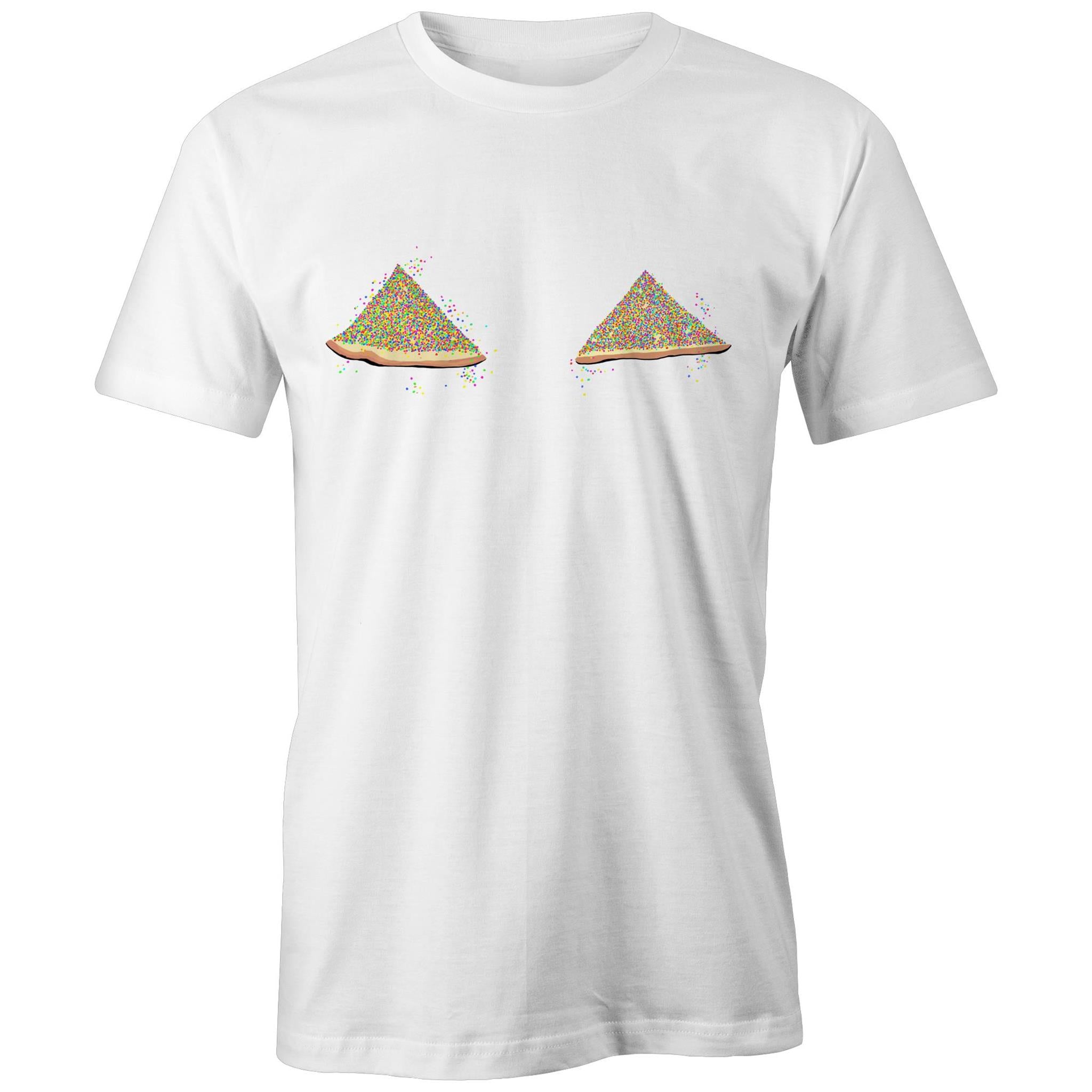 Hand drawn artwork of Australian classic food Fairy Bread  by High Tees. 