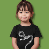 Ringed Brown Snake Kids T shirt