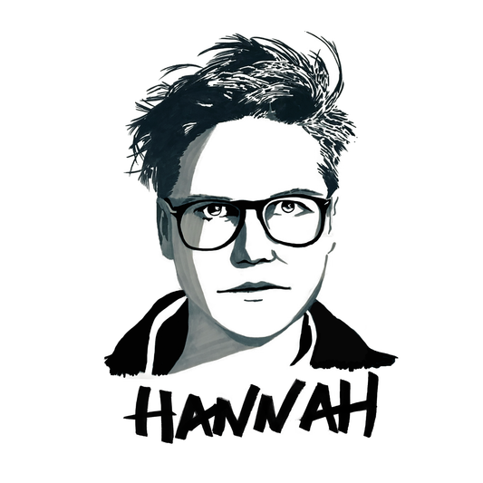 Hannah Gadsby Original Drawing. ©High Tees