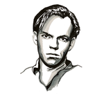 Hugo Weaving Original Drawing. ©High Tees