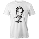 Hugo Weaving T-shirt by High Tees. Ethically made in Melbourne from 100% GOTS organic cotton. 10% donated to Go Foundation. ©High Tees