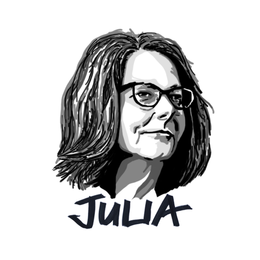Julia Gillard original drawing. ©High Tees