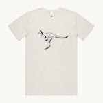 Kangaroo Big Natural T shirt by High Tees.
