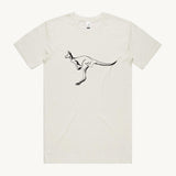 Kangaroo Big Natural T shirt by High Tees.