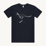 Kangaroo Big Navy T shirt by High Tees.