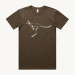 Kangaroo Big Walnut T shirt by High Tees.