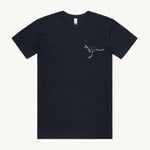 Kangaroo Navy T shirt by High Tees.