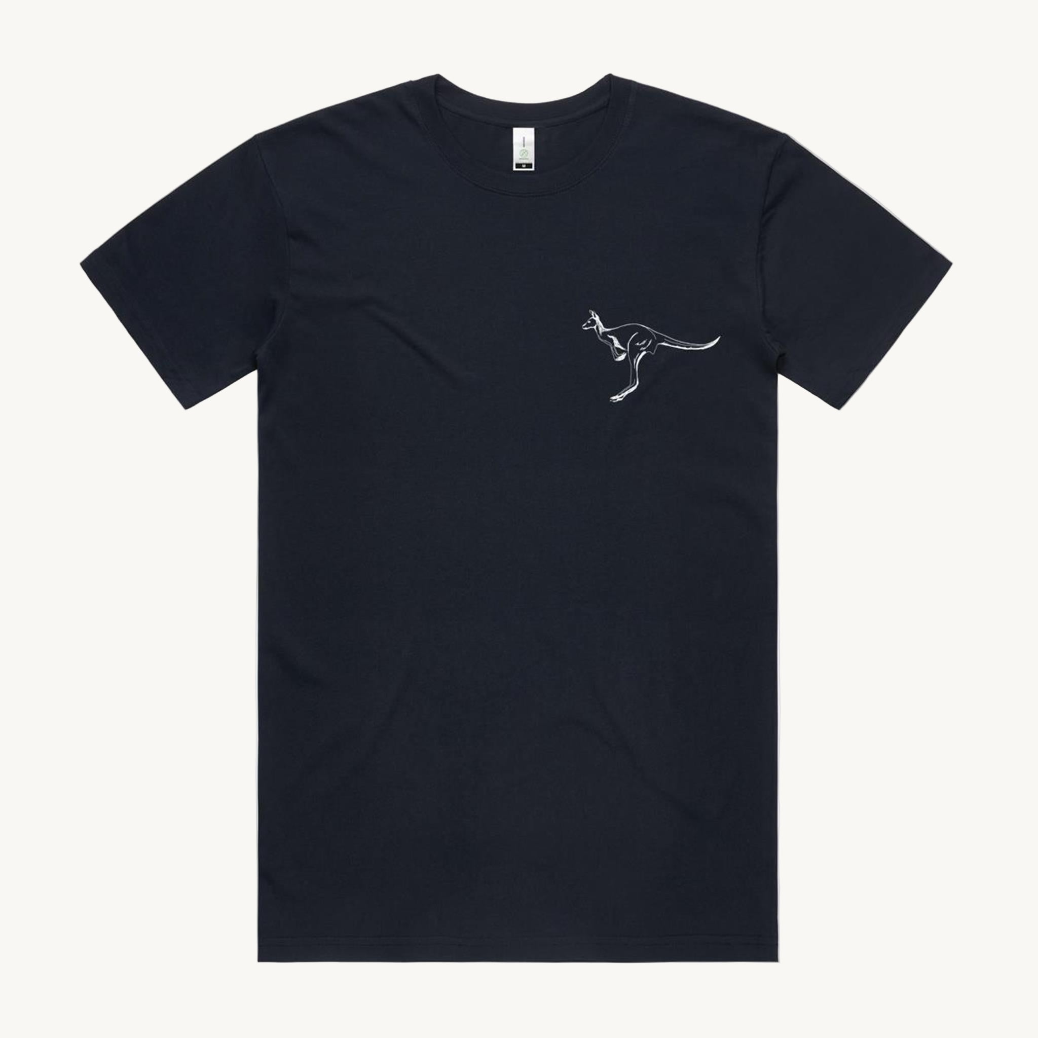 Kangaroo Navy T shirt by High Tees.