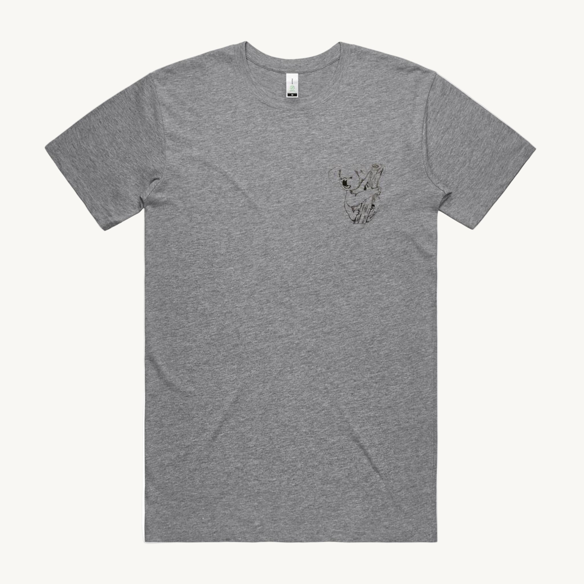Koala Gray Regular T shirt by High Tees.