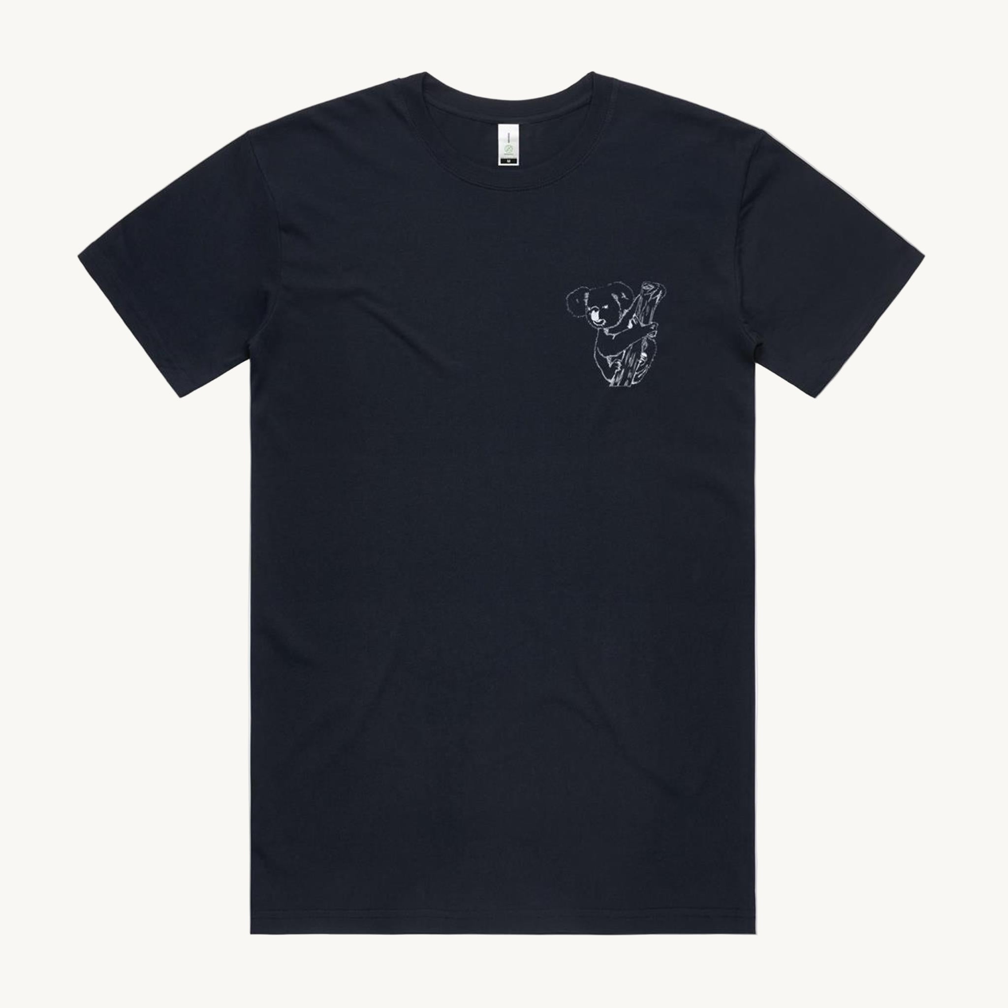 Koala Navy Regular T shirt by High Tees.