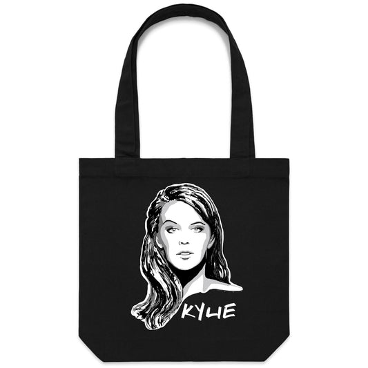 Kylie Black Tote Bag
