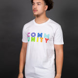 Community Rainbow T shirt