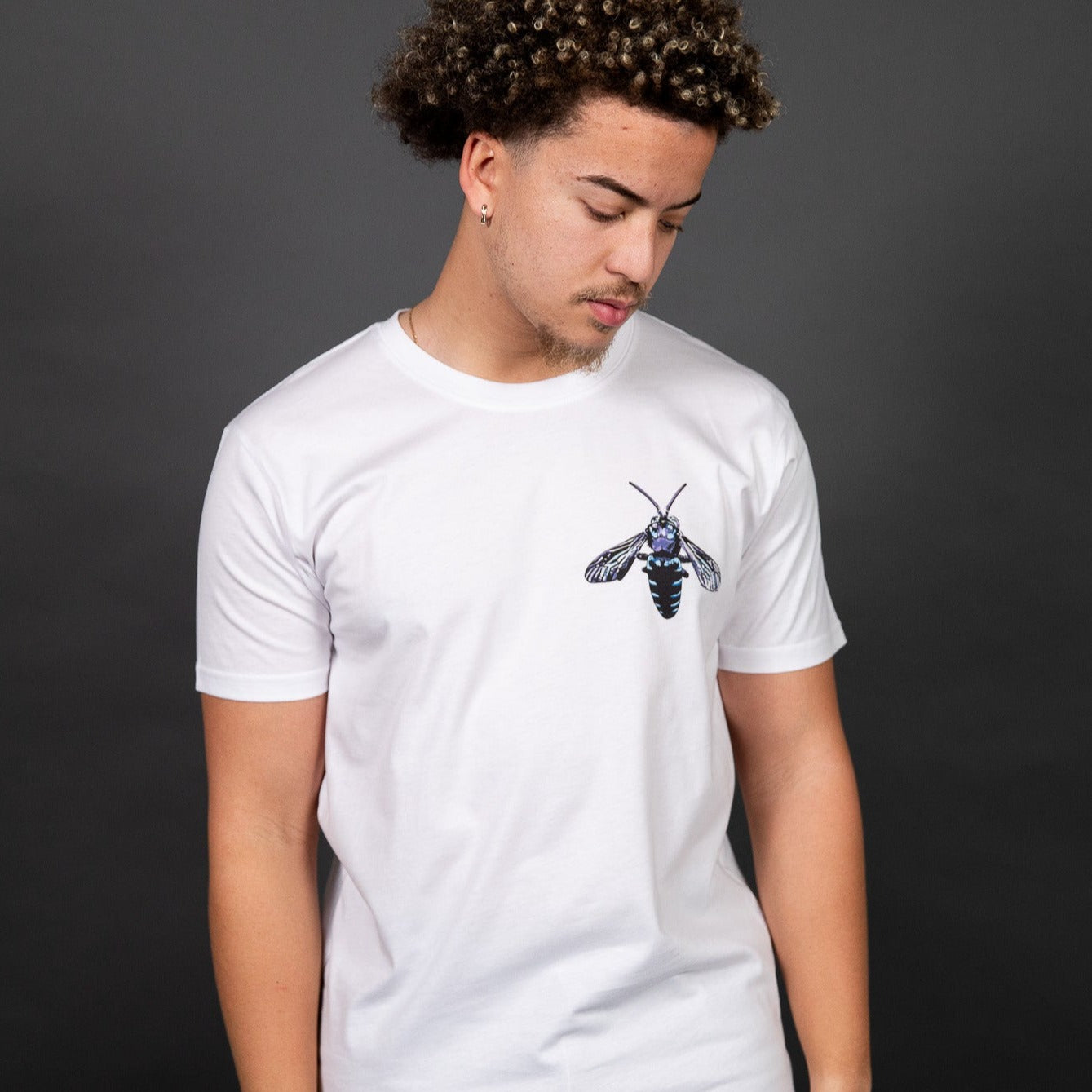Blue Cuckoo Bee T shirt