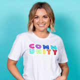 Community Tee - Embroidered