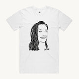 Layne T shirt white by High Tees. 
