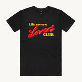 Life Savers Lovers Club Black T shirt by High Tees