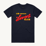 Life Savers Lovers Club Navy T shirt by High Tees