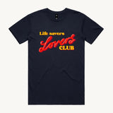 Life Savers Lovers Club Navy T shirt by High Tees
