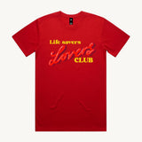 Life Savers Lovers Club Red T shirt by High Tees