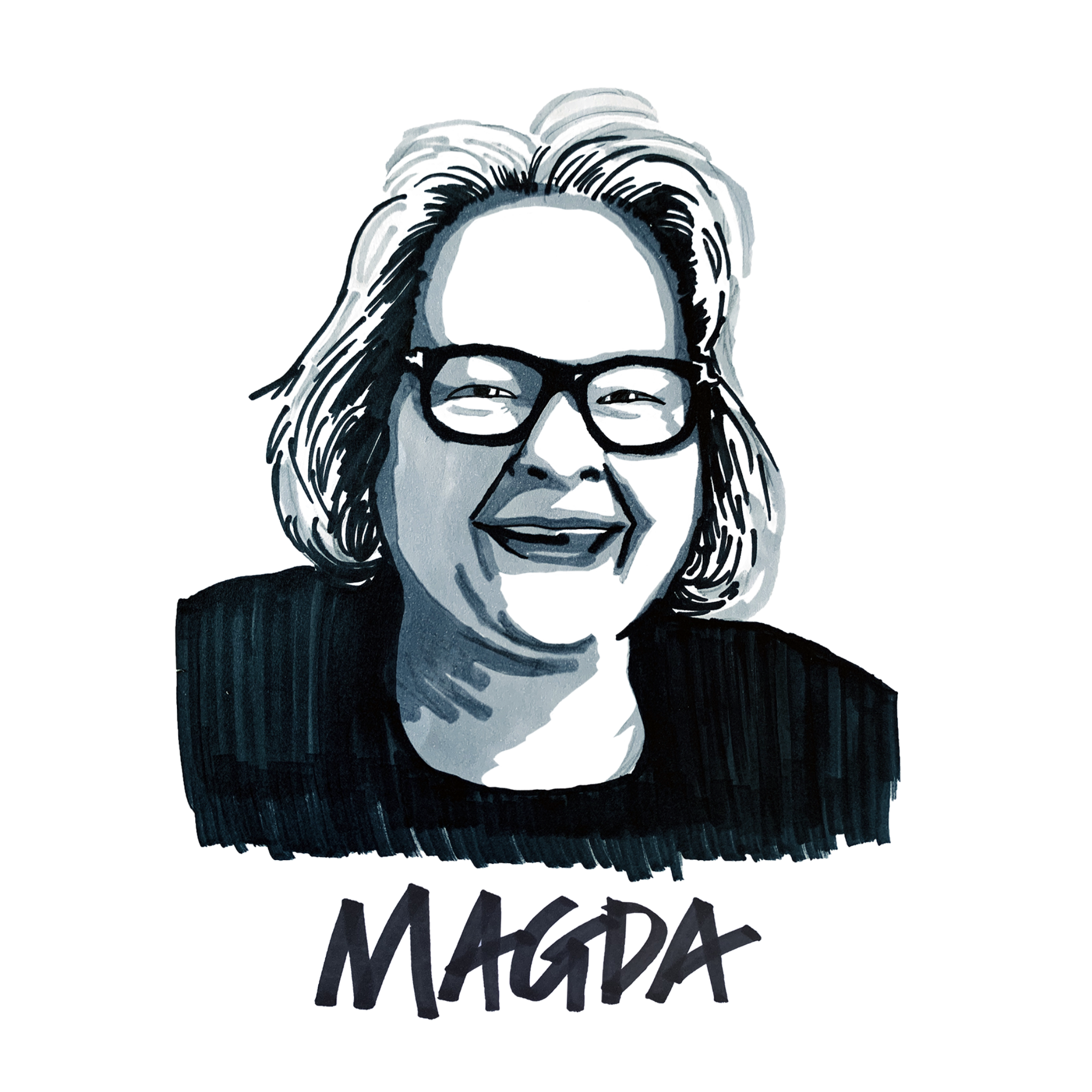Magda Szubanski T shirt – High Tees Australian icon graphic tee, ethically made in Melbourne. ©High Tees