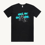 Make Art not War Regular T shirt Black by High Tees