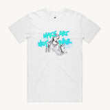 Make Art not War Regular T shirt White by High Tees.