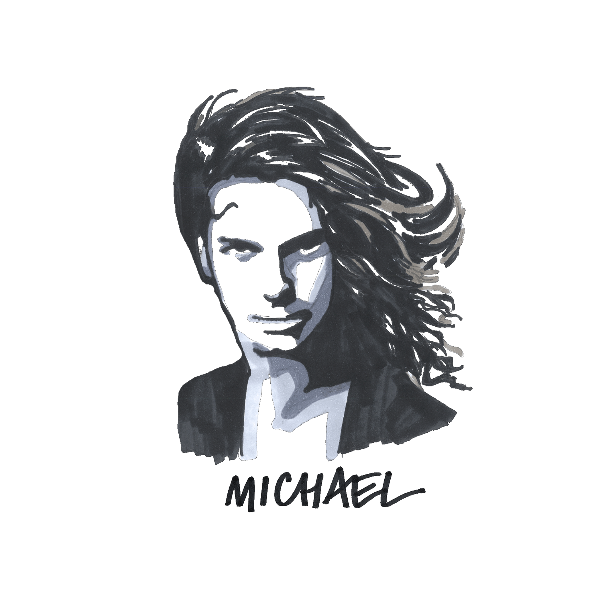 Michael Hutchance T shirt - High Tees Australia. ©High Tees