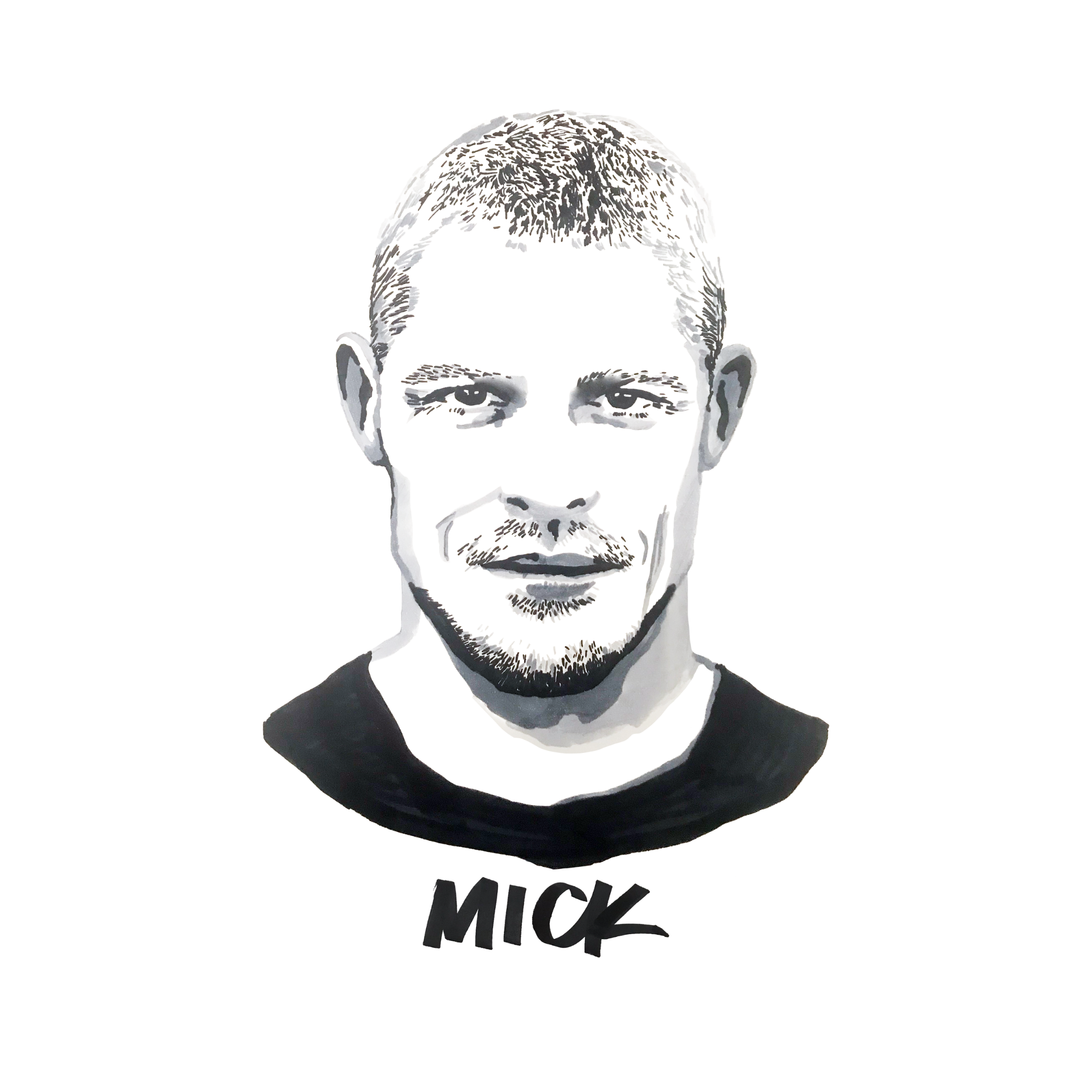 Mick Fanning T shirt. High Tees Australia. ©High Tees