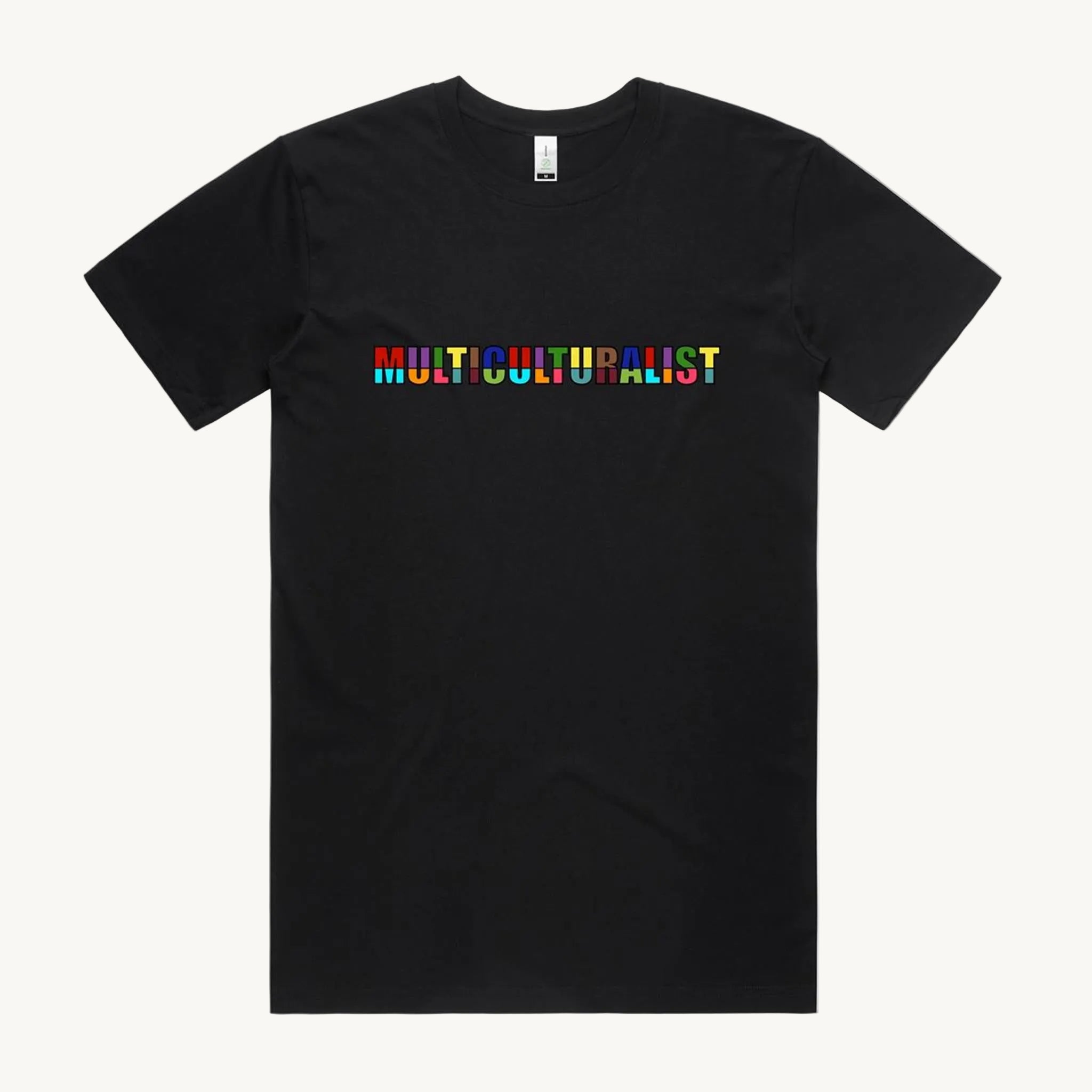 Multiculturalist T shirt Black by High 
Tees