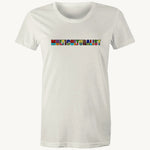 Multiculturalist Womens T shirt Natural by High Tees