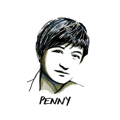 Penny Wong drawing. ©High Tees