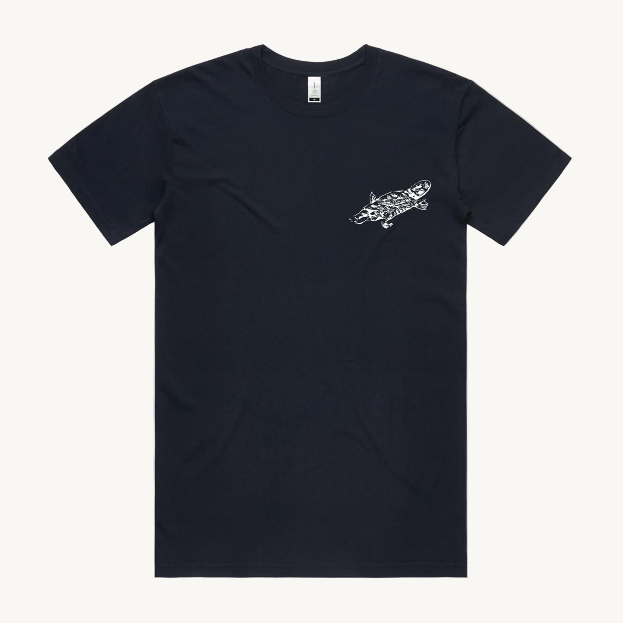 Platypus Pocket Print Navy T shirt by High Tees. 